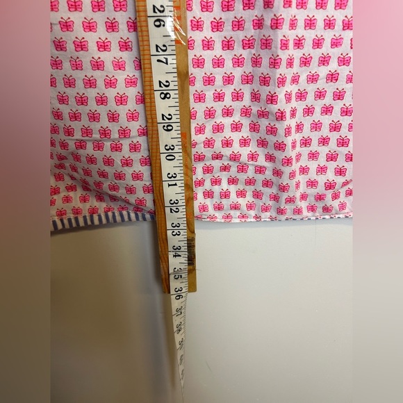 Roberta Roller Rabbit Butterfly Novelty print Queen Pillow case 27x32 100% cotto - Picture 5 of 9